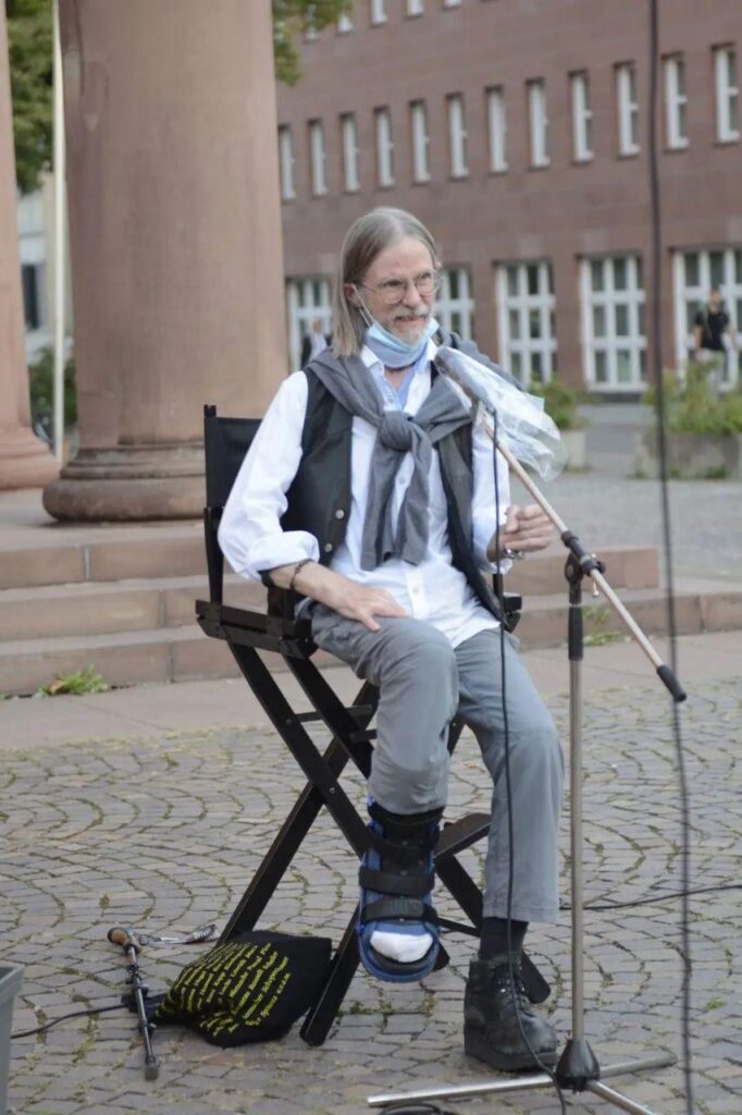 Abschied von Wolfram Treiber AntiAtom Initiative Karlsruhe